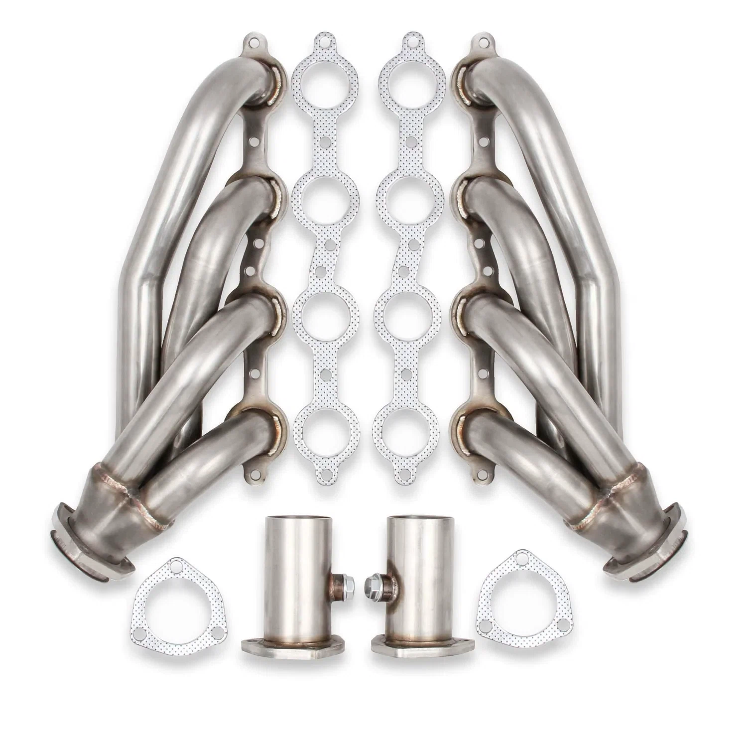 Flowtech Shorty Headers for Chevy LS Engines Natural Finish 11575FLT